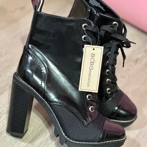 Brand NEW BCBG Combat Boots